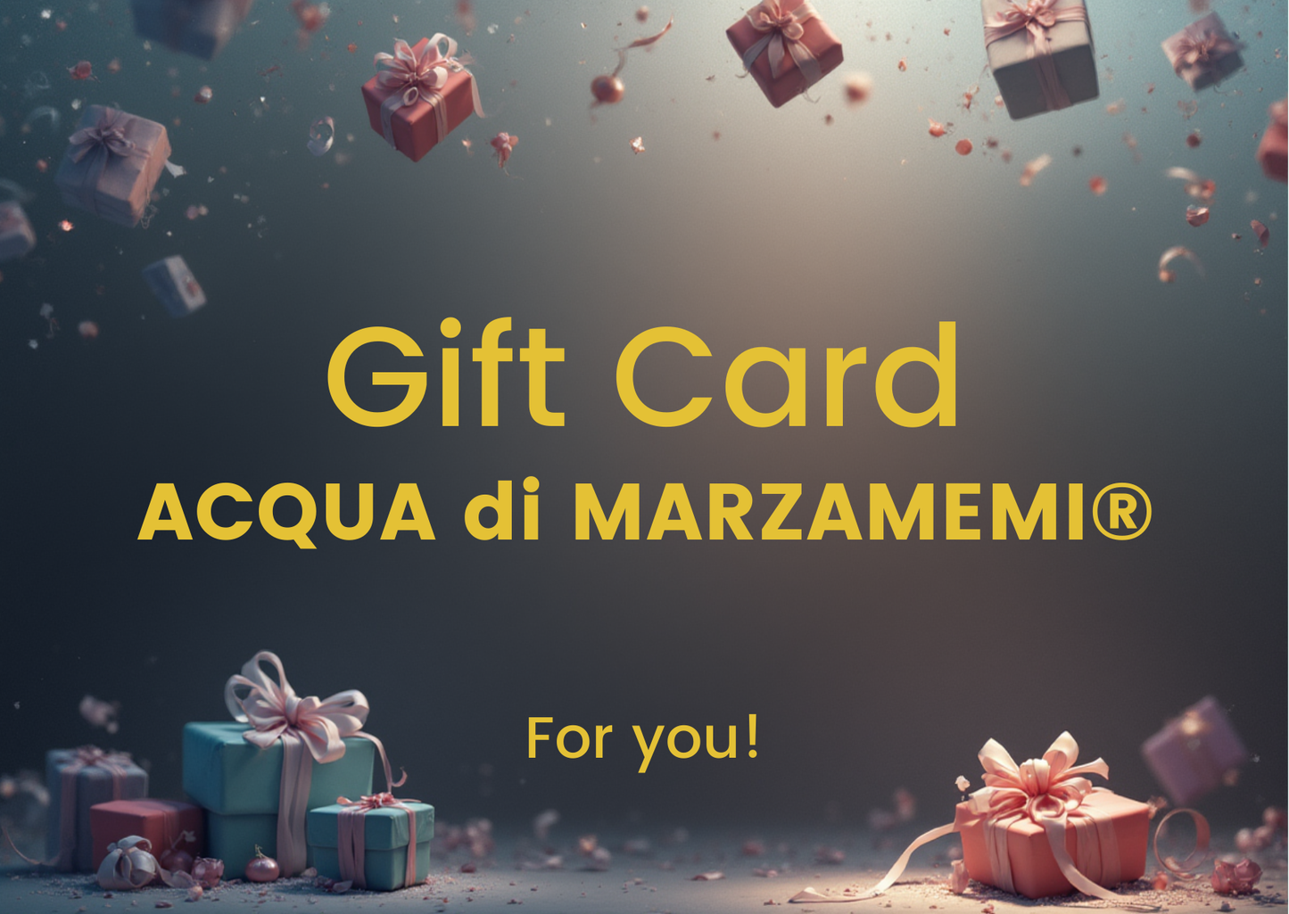 Buono regalo - Acqua di Marzamemi