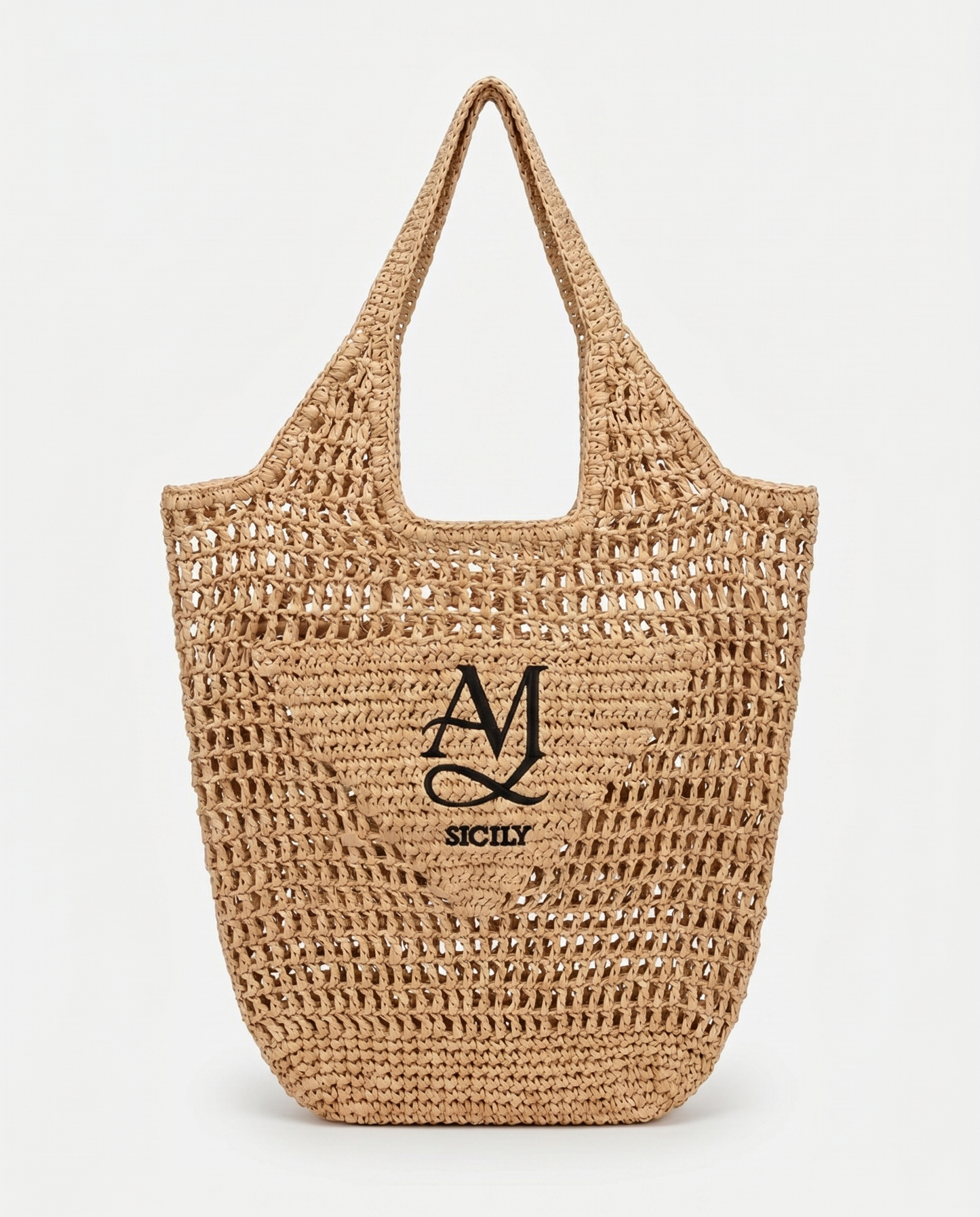 Borsa in paglia intrecciata - Capsule Estate 2026 - “Luce di Marzamemi”