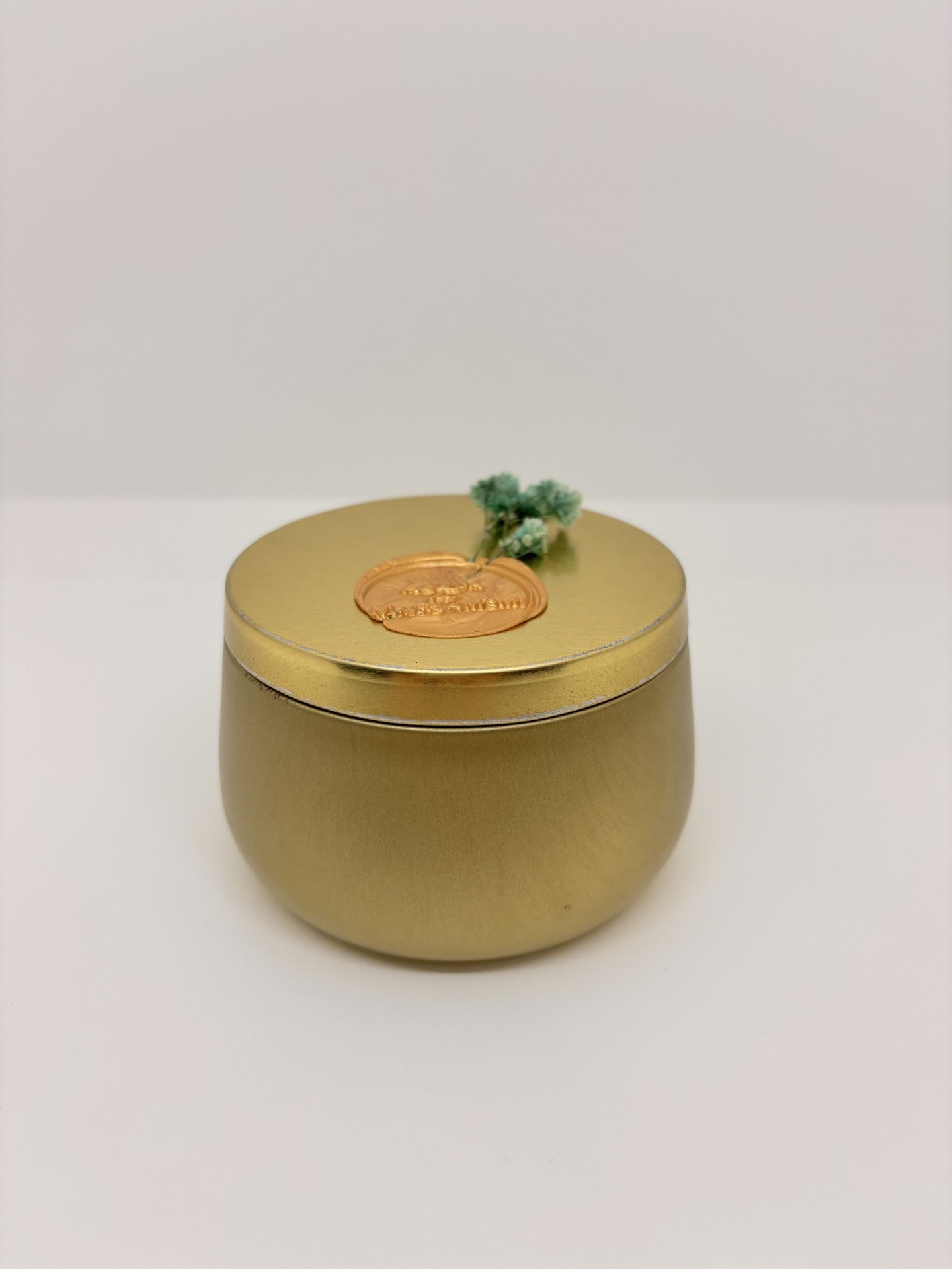 Candela profumata con decorazioni - ACQUA di MARZAMEMI®