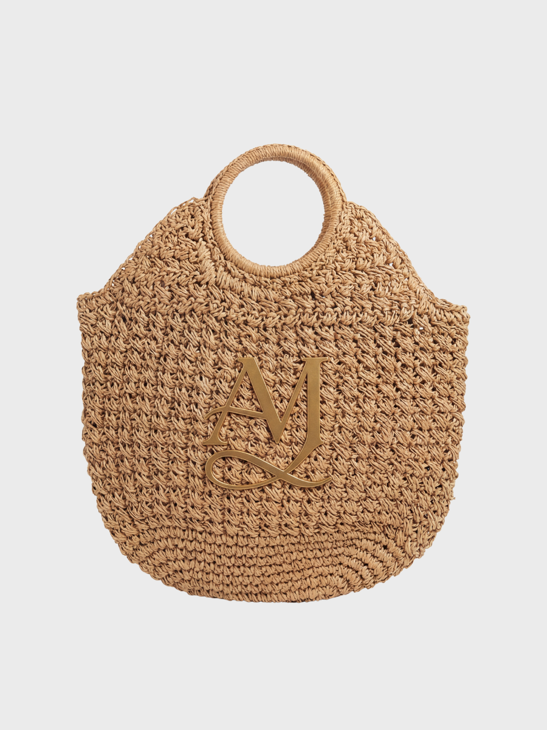 Borsa artigianale in paglia intrecciata - Capsule Estate 2026 - “Oro di Marzamemi”