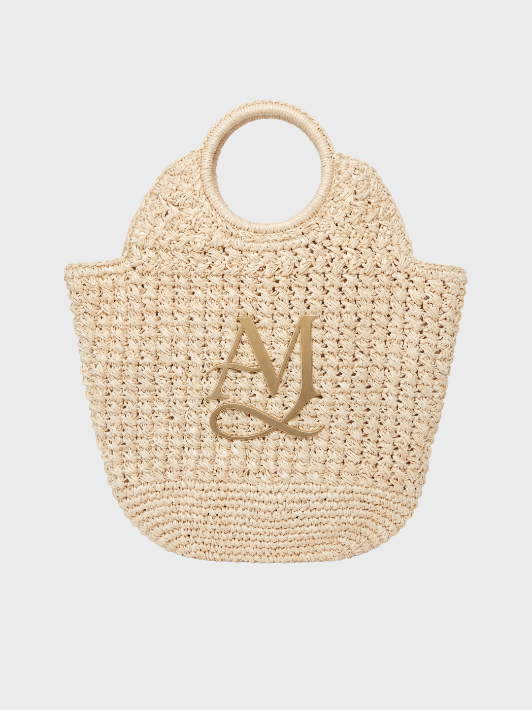 Borsa artigianale in paglia intrecciata - Capsule Estate 2026 - “Oro di Marzamemi”