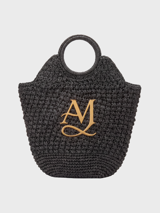 Borsa artigianale in paglia intrecciata - Capsule Estate 2026 - “Oro di Marzamemi”