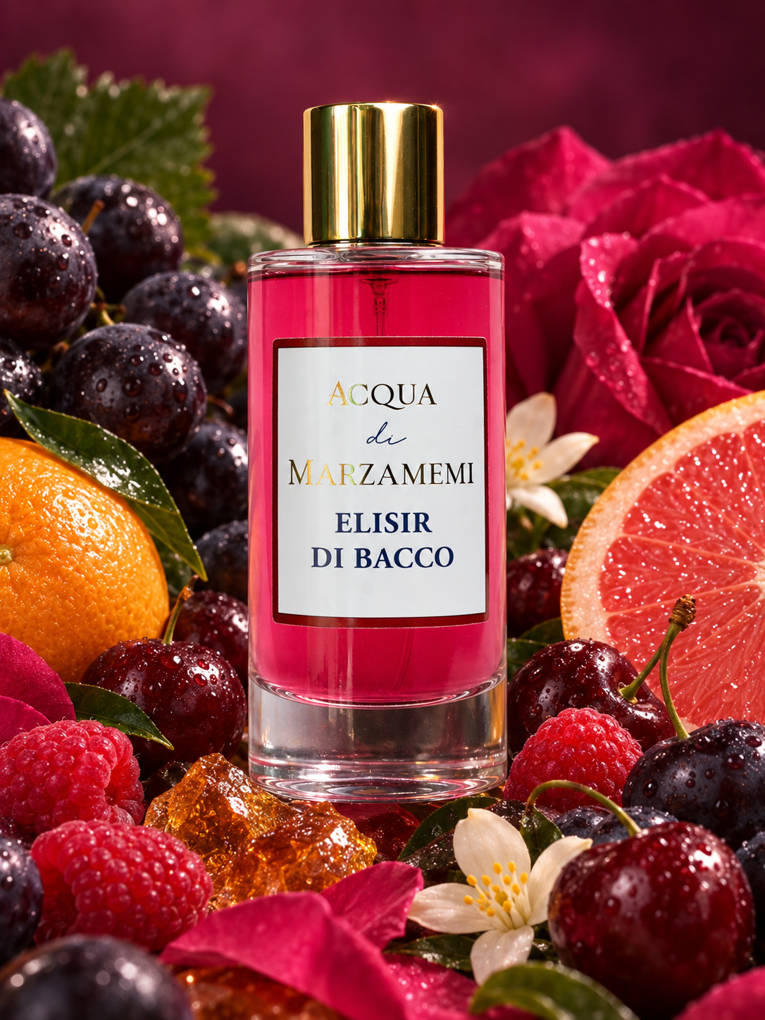 ELISIR DI BACCO - Eau de parfum unisex gourmand | Acqua di Marzamemi