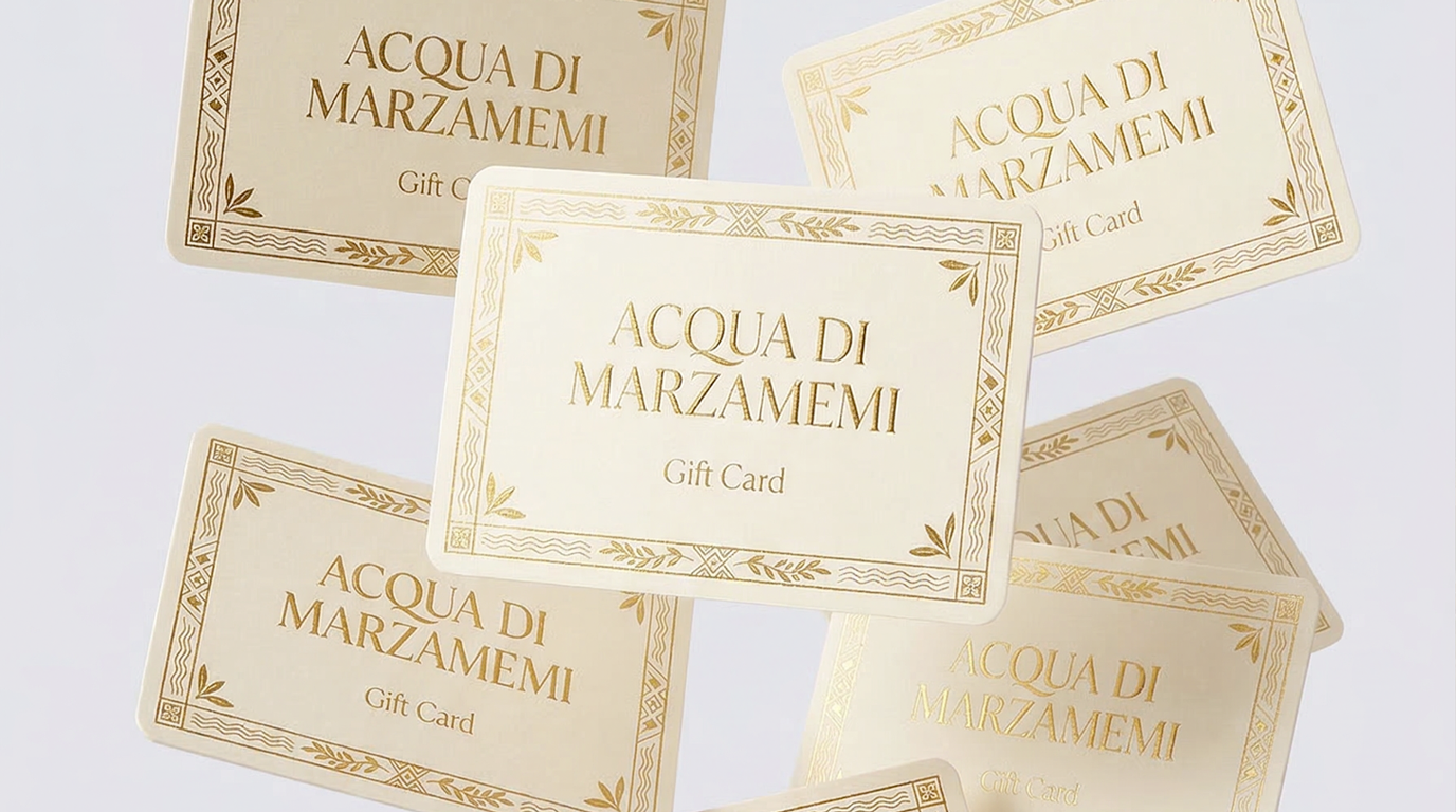 Buono regalo - Acqua di Marzamemi
