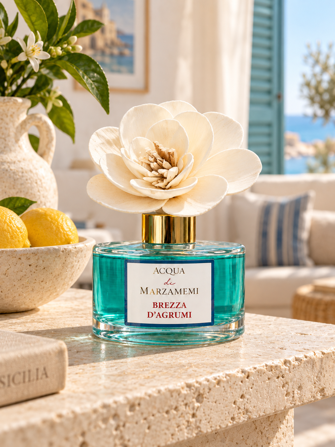 Profumatore Ambiente Brezza d’Agrumi – Luxury Siciliano | Acqua di Marzamemi - Design House Edition 250ml